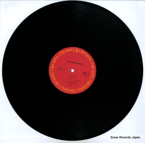 WEATHER REPORT weather report 25AP2211