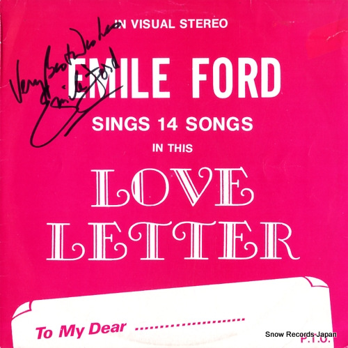 エミル・フォード emile ford sings 14 songs in this love letter ICLPS002
