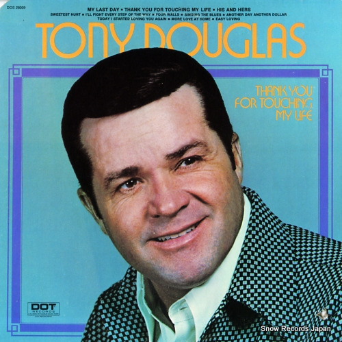 トニー・ダグラス thank you for touching my life DOS-26009