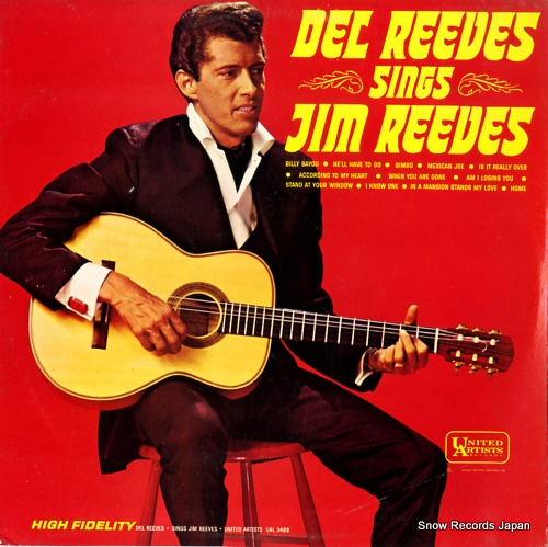 デル・リーヴス del reeves sings jim reeves UAL3468