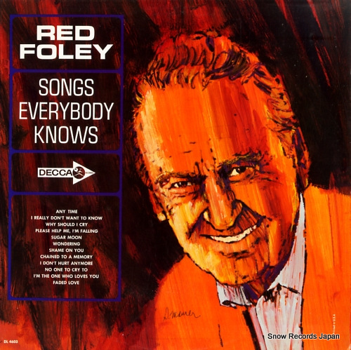 レッド・フォーリー songs everybody knows DL4603