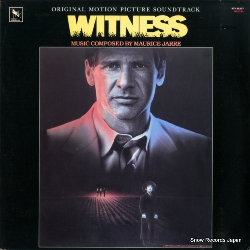 モーリス・ジャール witness (original motion picture soundtrack) STV81237
