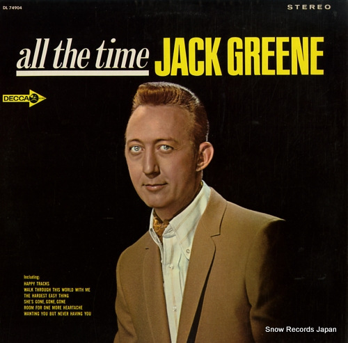 ジャック・グリーン all the time DL74904