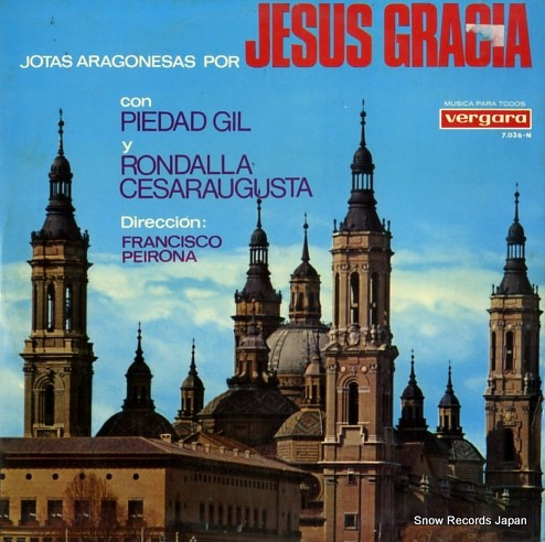 ピエダ・ヒル gracia; jotas aragonesas jesus gracia 7.036-N