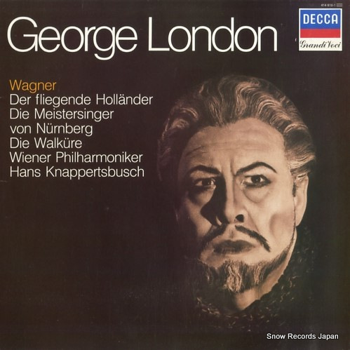 ���硼��������ɥ� wagner; the great voice of george london 414610-1