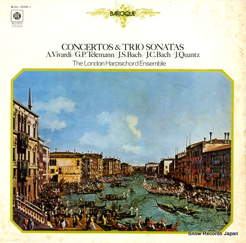 ザ・ロンドン・ハープシコード・アンサンブル concertos and trio sonatas UDL-3098-Y