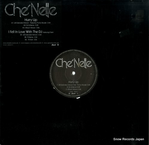 CHE'NELLE hurry up / i fell in love with the dj 12TIV269