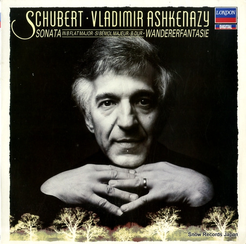 ヴラディーミル・アシュケナージ schubert; sonata in b flat major wandererfantasie 417327-1