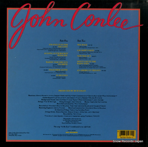CONLEE, JOHN in my eyes MCA-5434