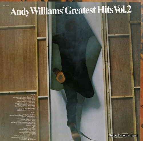 WILLIAMS, ANDY greatest hits vol.2 KC32384