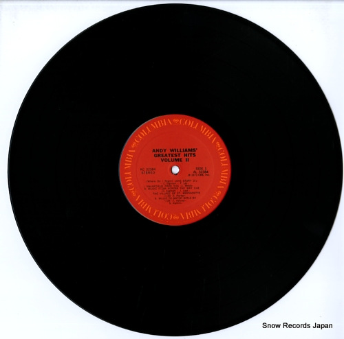WILLIAMS, ANDY greatest hits vol.2 KC32384