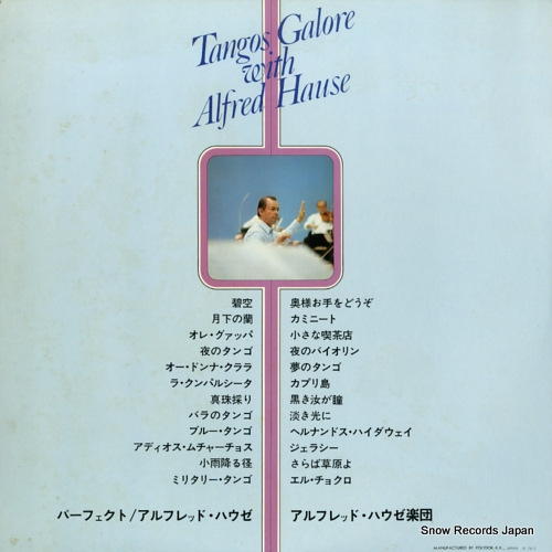 HAUSE, ALFRED tangos galore with alfred hause MP9901