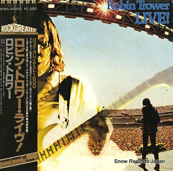 TROWER, ROBIN robin trower live! WWS-40202