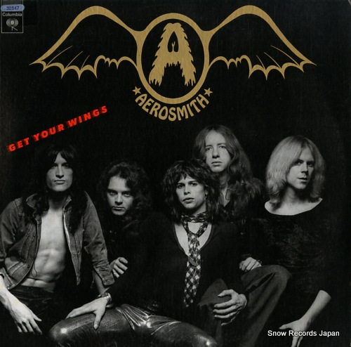 AEROSMITH get your wings JC32847 - front cover