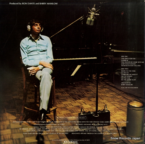 MANILOW, BARRY this one's for you IES-80647