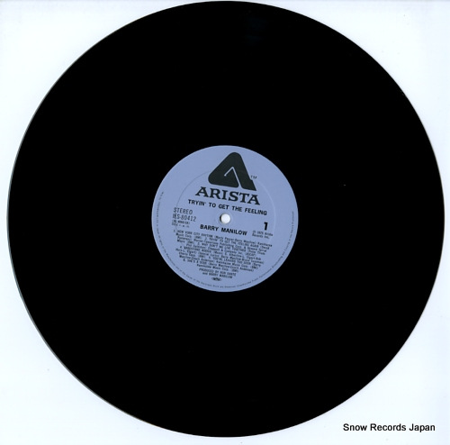MANILOW, BARRY tryin' to get the feeling IES-80412