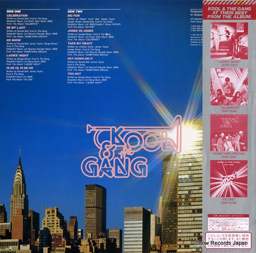 KOOL AND THE GANG kool & the gang at their best 25AP2506