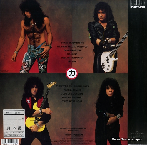 KISS crazy nights R28R-2024