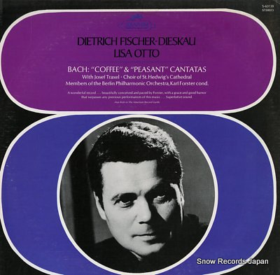 FISCHER-DIESKAU, DIETRICH bach; coffee & peasant cantatas S-60139