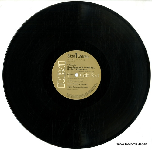 STOKOWSKI, LEOPOLD tchaikovsky; symphony no.6 