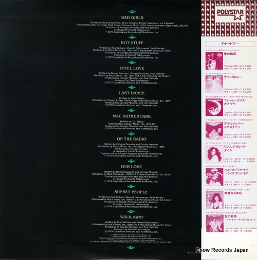 SUMMER, DONNA walk away 25S-11