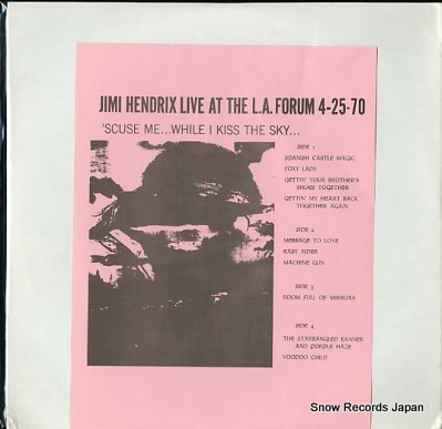 HENDRIX, JIMI live at the l.a. forum 4-25-70 ?