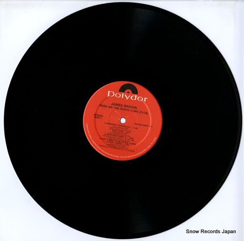BROWN, JAMES dead on the heavy funk 74-76 827439-1Y-1