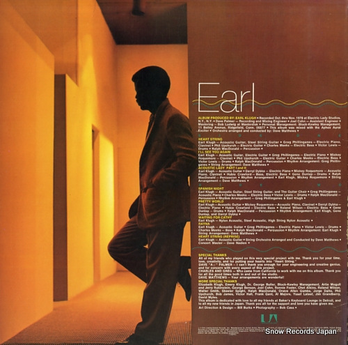 KLUGH, EARL heart string UA-LA942-H