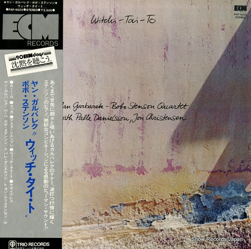 GARBAREK, JAN, AND BOBO STENSON witch-tai-to PAP-9005