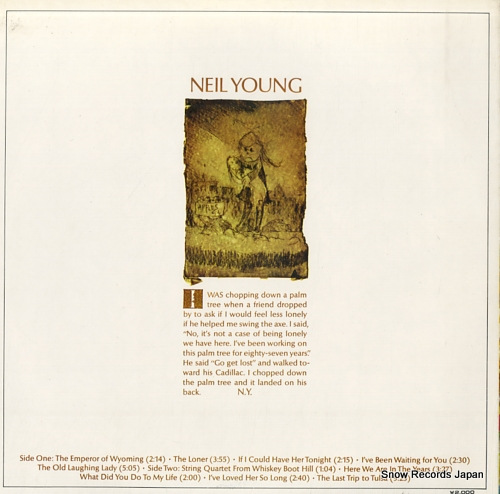 YOUNG, NEIL neil young P-8121R