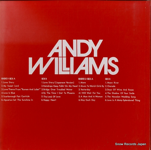 ǥꥢॹ andy williams SOPB-55133-4