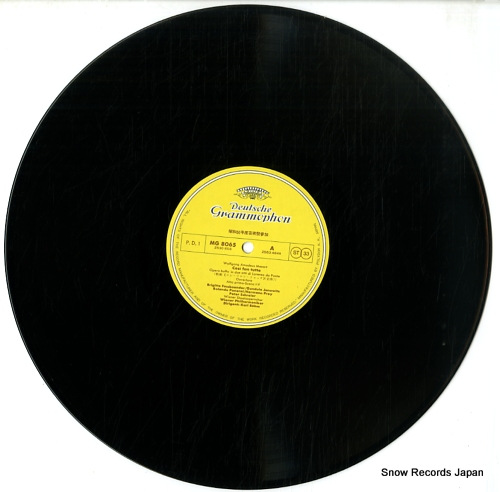 BOHM, KARL mozart; cosi fan tutte MG8065
