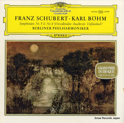 BOHM, KARL schubert; symphony nr.5 & nr.8 
