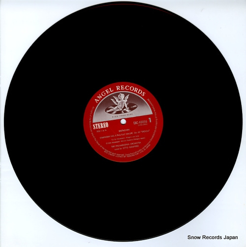 KLEMPERER, OTTO beethoven; symphony no.3 in e flat major, op.55 
