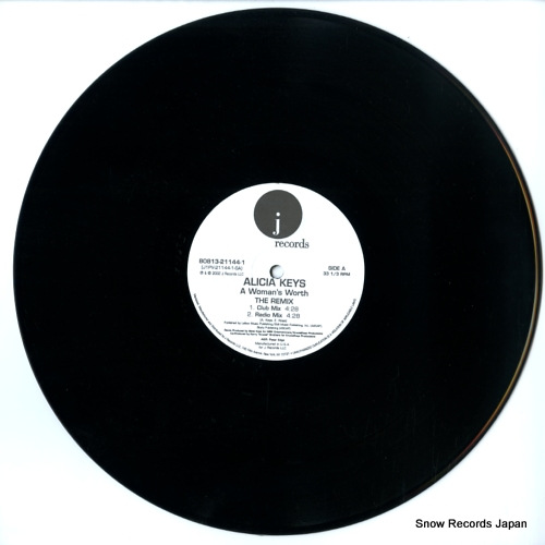KEYS, ALICIA a woman's worth (the remix) 80813-21144-1