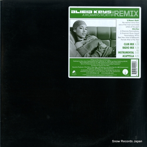 KEYS, ALICIA a woman's worth (the remix) 80813-21144-1
