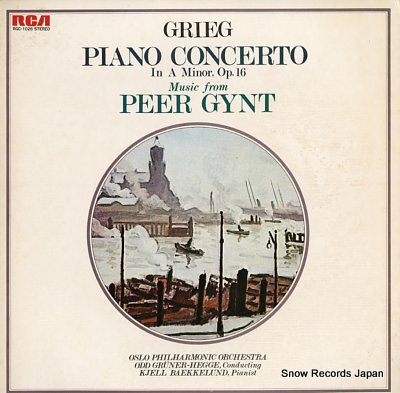 HEGGE, ODD GRUNER grieg; piano concerto peer gynt RGC-1026