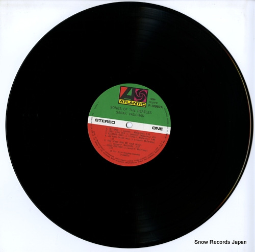 VAUGHAN, SARAH songs of the beatles P-10987A
