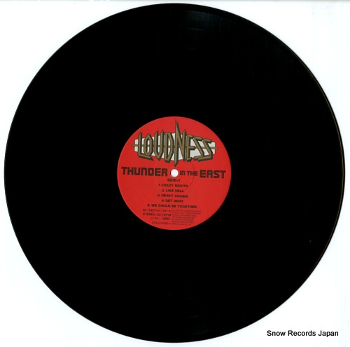 LOUDNESS thunder in the east AF-7337