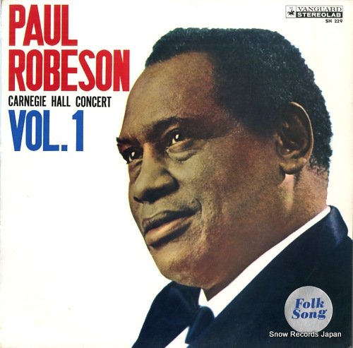 ROBESON, PAUL carnegie hall concert vol.1 SH229
