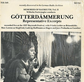 إࡦեȥ󥰥顼 wagner; excerpts from die gotterdammerung RR-540