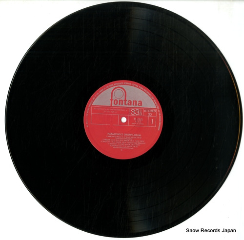 HARASIEWICZ, ADAM chopin album PL-1105
