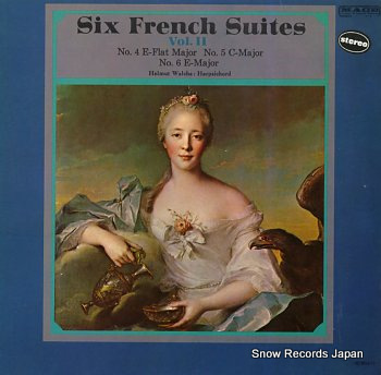 WALCHA, HELMUT bach; six french suites vol. ii MCM9073
