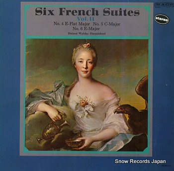 HELMUT  WALCHA bach; six french suites vol. ii MCM9073