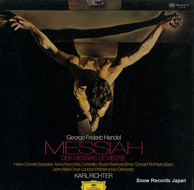 RICHTER, KARL handel; messiah MG8247/9