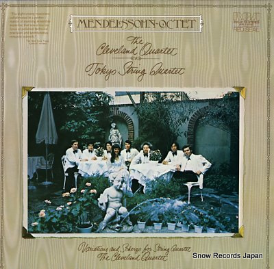 CLEVELAND QUARTET, THE mendelssohn; octet in e-flat RVC-2175