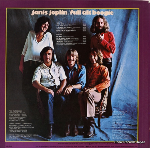 JOPLIN, JANIS pearl SOPN90