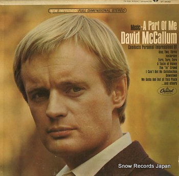 MCCALLUM, DAVID a part of me ST2432