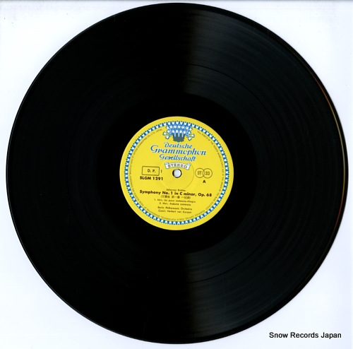 KARAJAN, HERBERT VON brahms; symphony no.1 in c minor, op.68 SLGM-1291
