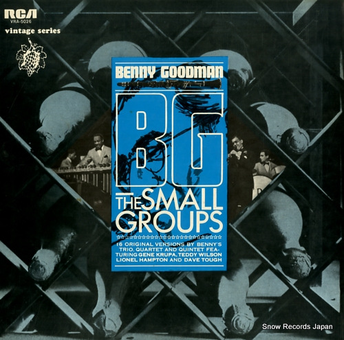 GOODMAN, BENNY bg the small groups VRA-5026